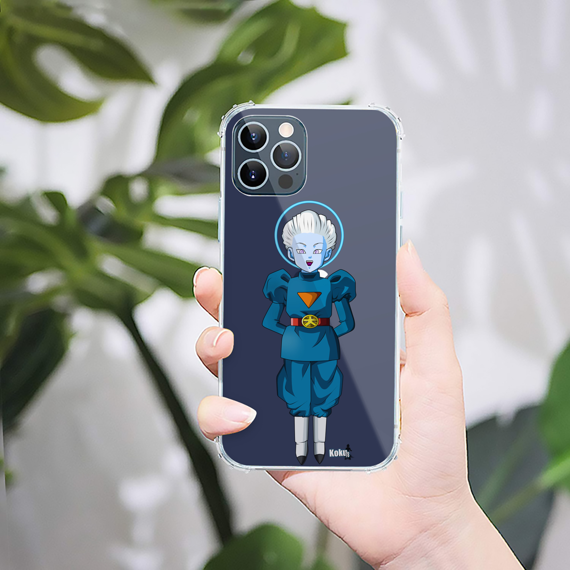 （画像用） ドラゴンボール DRAGON BALL 【iPhone 12シリーズ対応】透明スマホケース（クリアソフトケース）